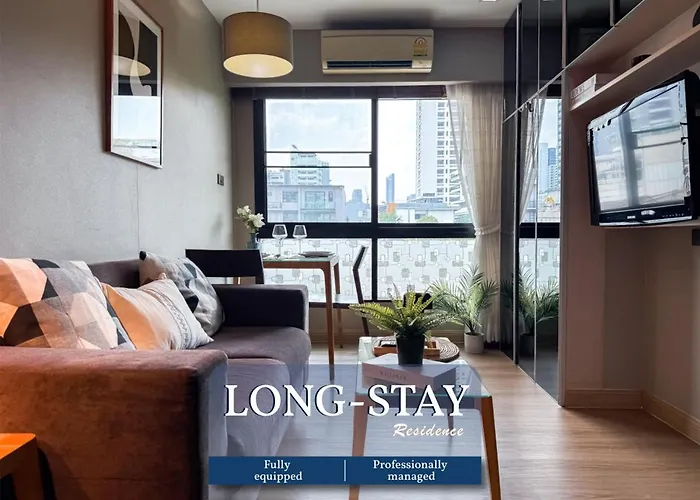 Tropical Modern 1Br - Ultra Fast Wifi - Thong Lo